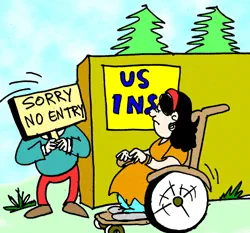 The Girl who Failed the Citizenship Test [Illustration by Sudheer Nath]