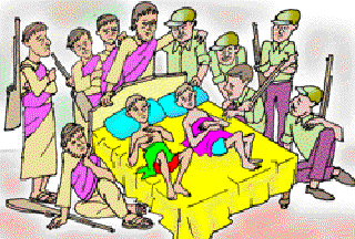 Boys' cancer unites warring people [Illustration by Shiju George]