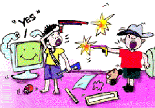 Do Computer Games Make You Violent? [Illustration by Kusum Chamoli]