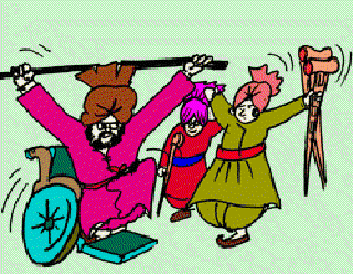 An Olympics with a Difference [Illustration by Sudheer Nath]