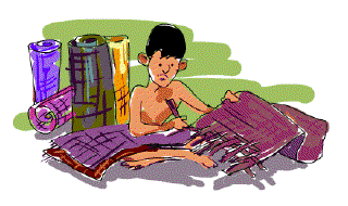 Former Child Worker Visits Clinton [Illustration by Shiju George]