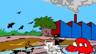Illustration for Polluted India