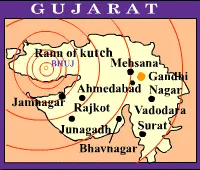 The Quake that rocked Gujarat [Illustrations by Shinod AP]