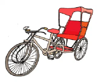 Humble Rickshaw Gets a Face-lift [Illustration by Shiju George]