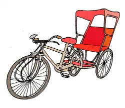 Humble Rickshaw Gets a Face-lift [Illustration by Shiju George]