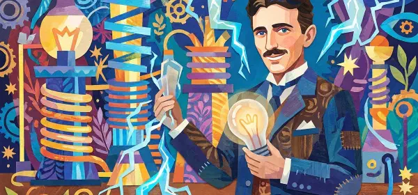 Illustration for Nikola Tesla – Unsung Prophet of Electrical Age