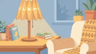 Illustration for Paper Lamp Shades
