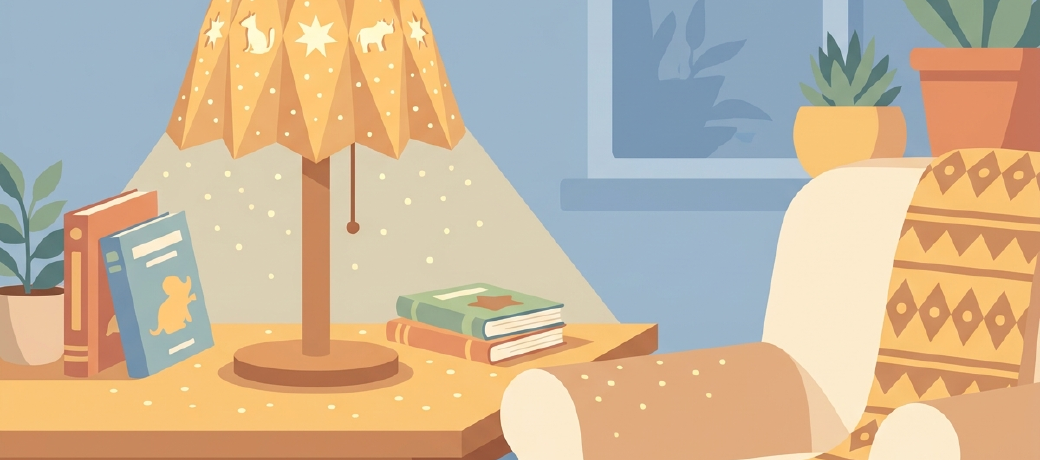 Illustration for Paper Lamp Shades