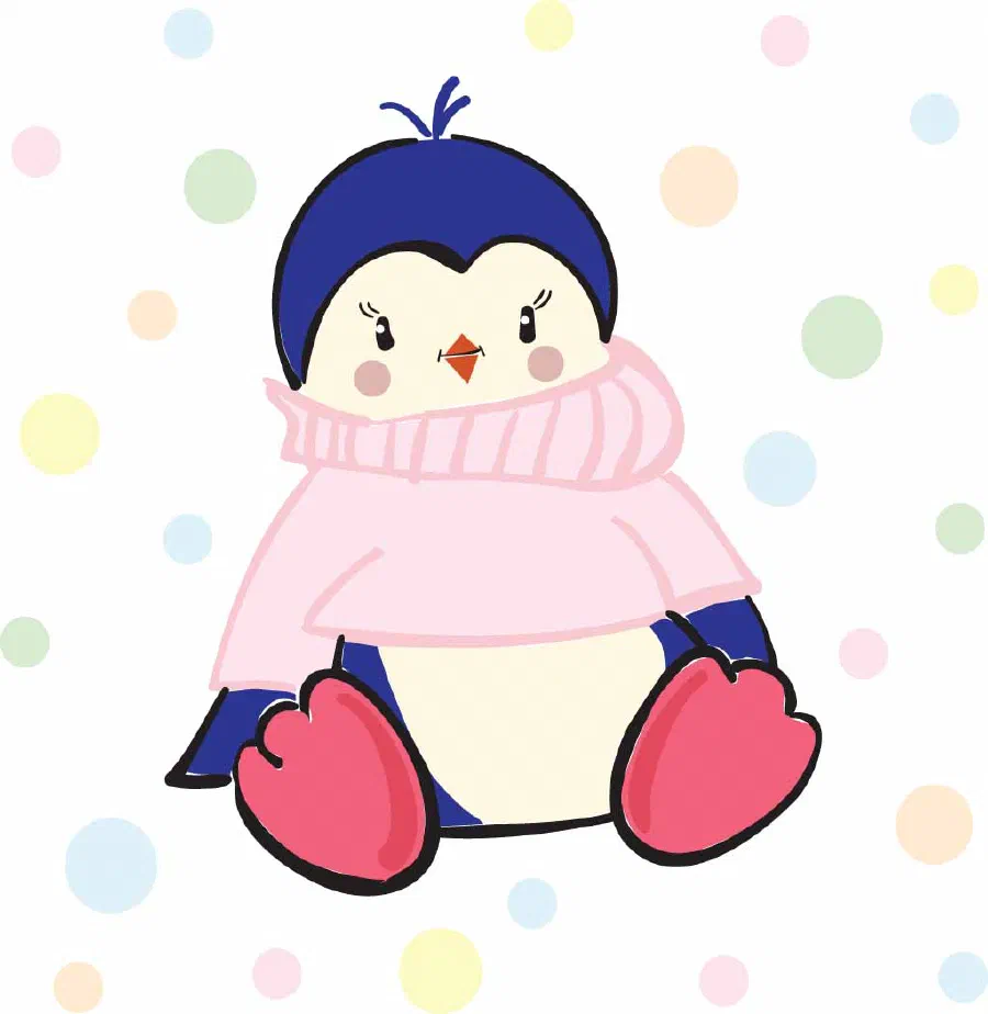 Illustration for Penguin Sweaters