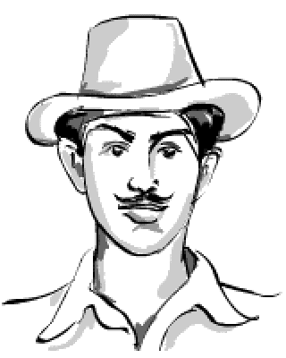Bhagat Singh [Illustration by Shinod AP]