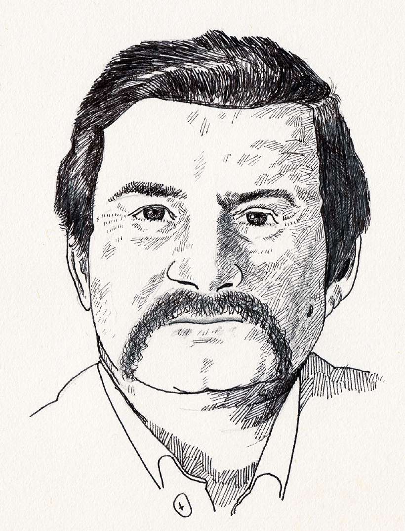 Lech Walesa [Illustrations by: Amarjeet Malik]