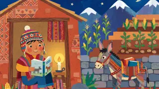 Illustration for Peru's Barefoot Librarians
