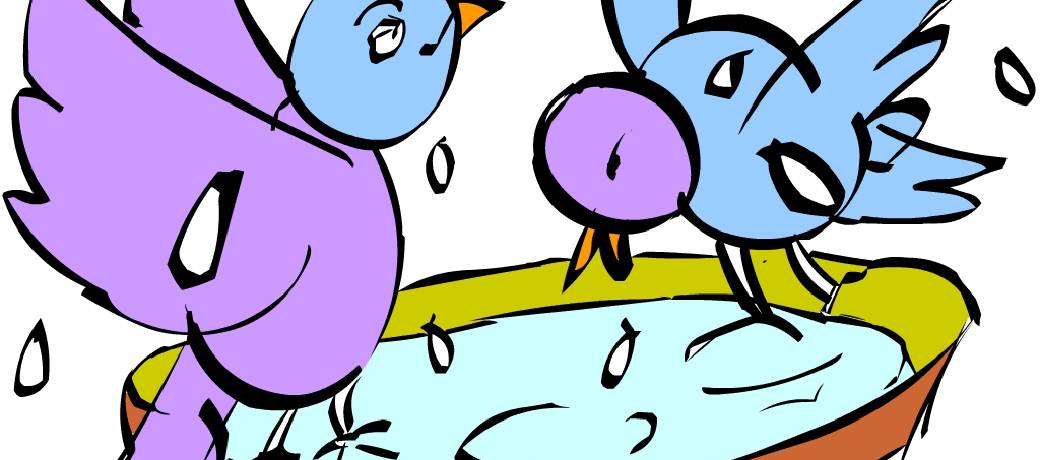 Illustration for The Pigeon Party