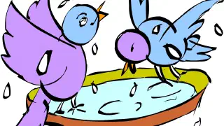 Illustration for The Pigeon Party