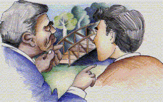 The Bridge Builder [Illustration by Aneesh Jaisinghani]