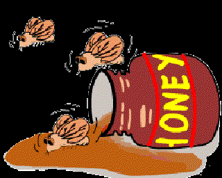 The Flies and the Honey Pot [Illustration by Sudheer Nath]