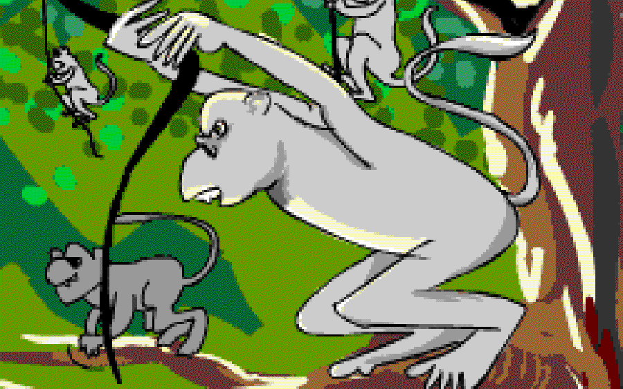 Swinging Monkey