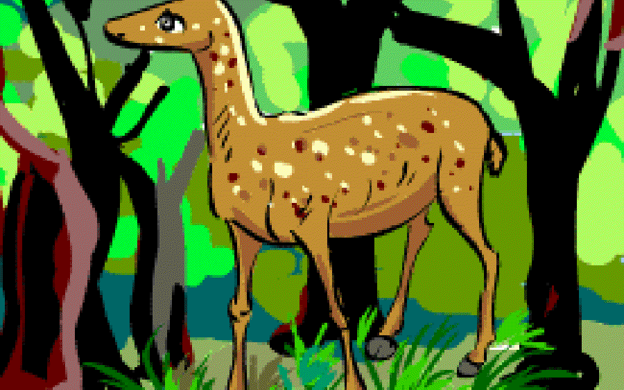 The Fleeting Deer