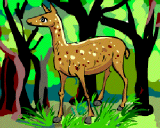 The Fleeting Deer [Illustration by Anup Singh]