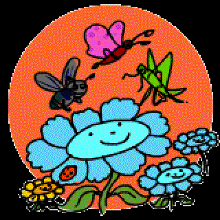 Little Blue Daisies [Illustration by Shinod AP]