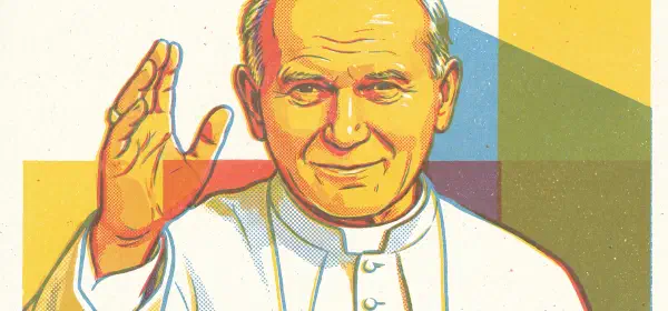 Illustration for Pop John Paul II