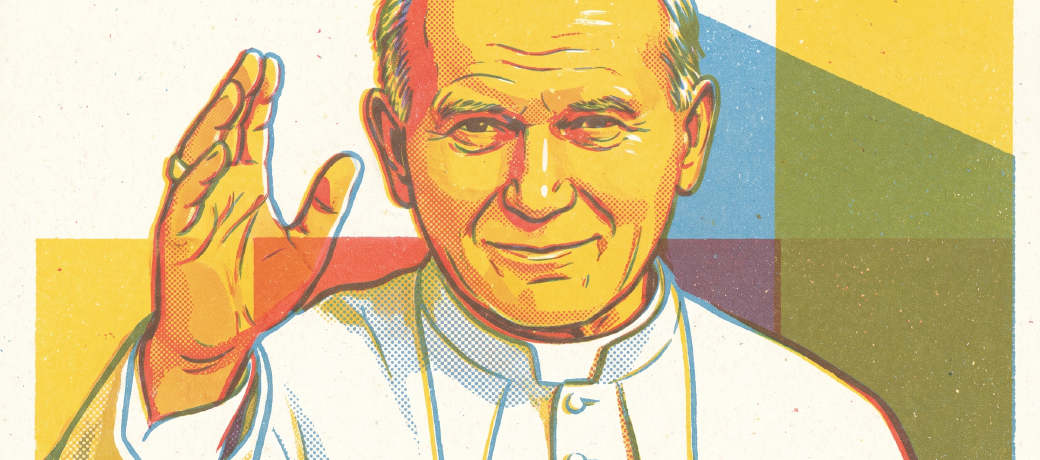 Illustration for Pop John Paul II
