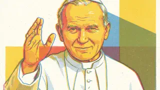 Illustration for Pop John Paul II