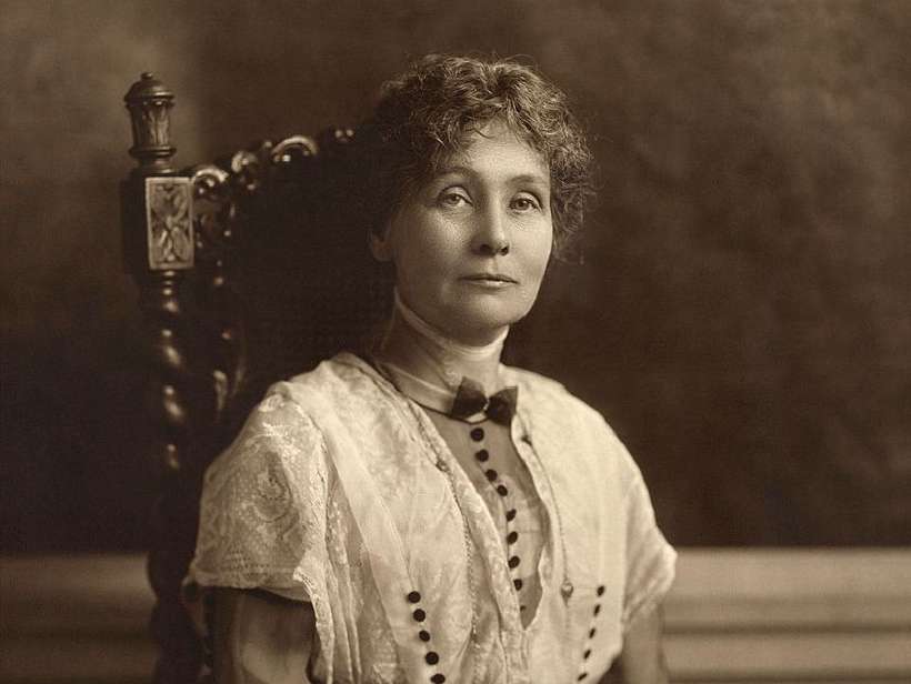 Portrait of Emmeline Pankhurst