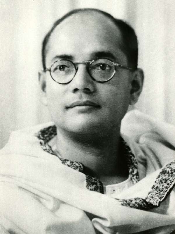 Portrait of Subhas Chandra Bose