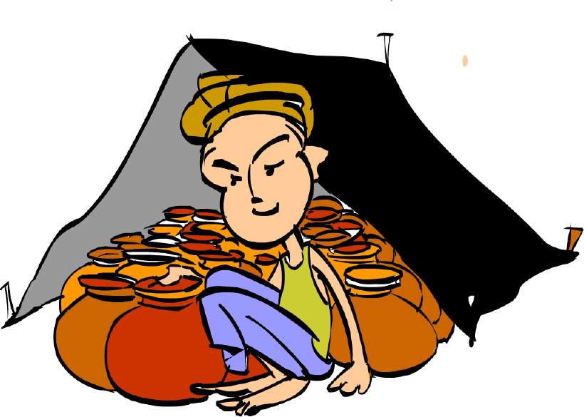 The Potter [Illustration by Shinod AP]