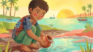 Illustration for Prabhu and the Prawns