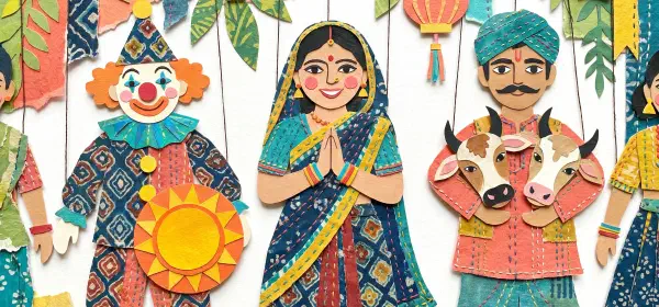 Illustration for Puppets on a String