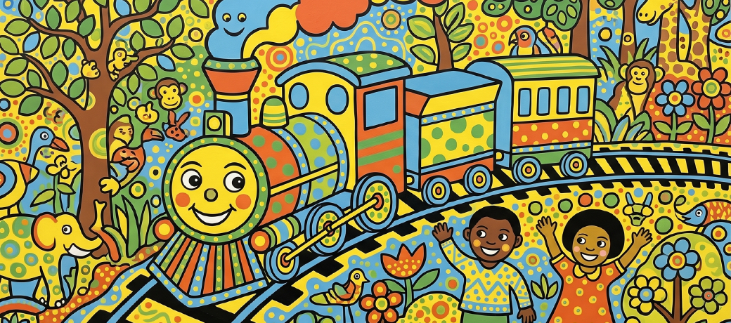 Illustration for रेलचली