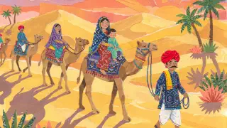 Illustration for Ride the Camel
