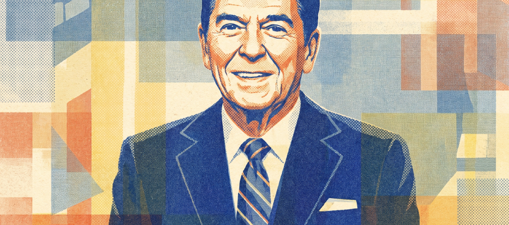 Illustration for Ronald Reagan