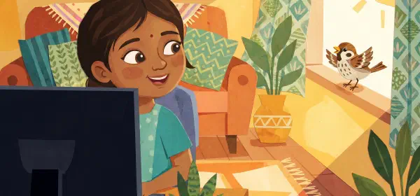 Illustration for Runu and Chotu