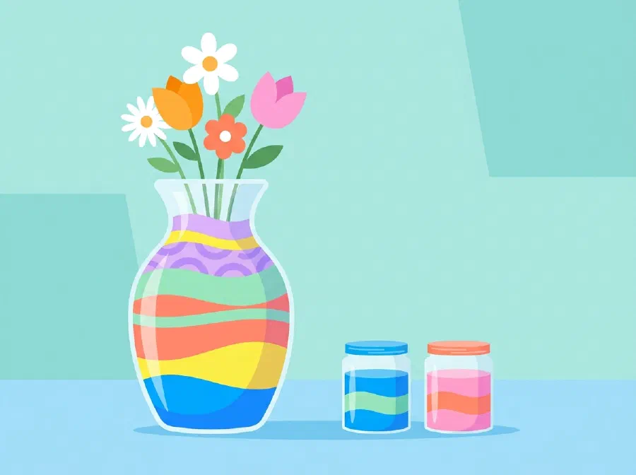 Sand Flower Vase