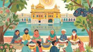 Illustration for Shri Guru Nanak Dev