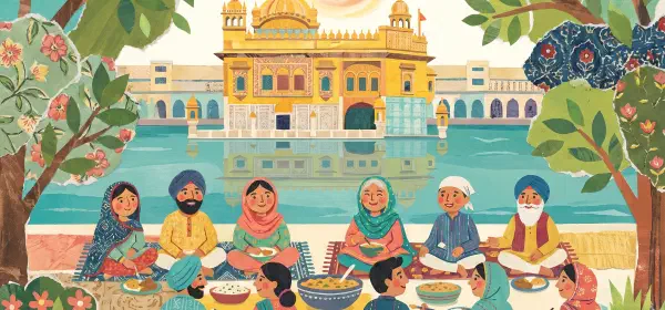 Illustration for Shri Guru Nanak Dev
