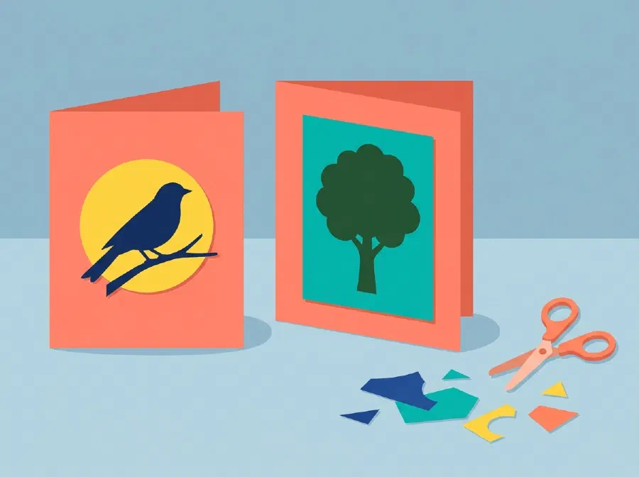 Silhouette Cards