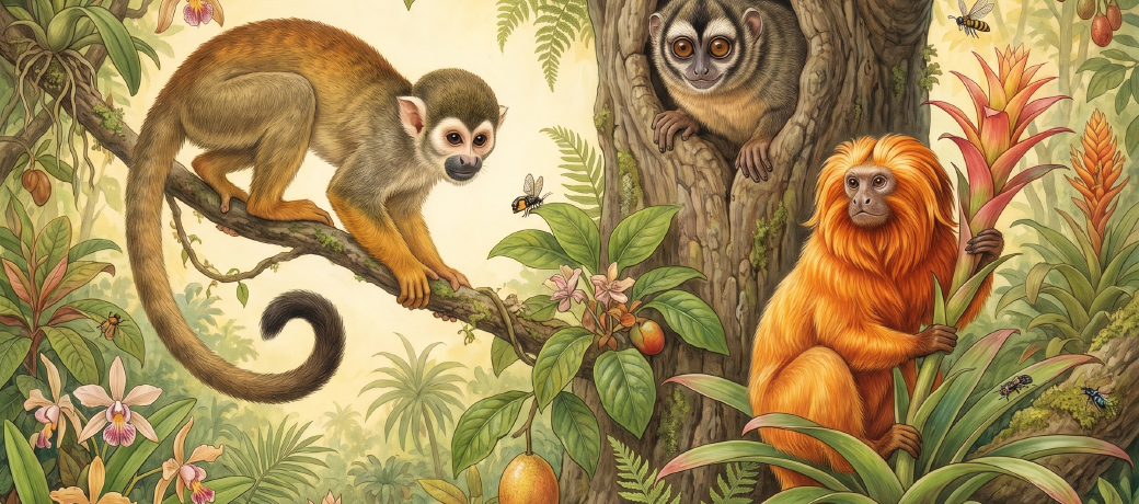 Illustration for So Many Monkeys!
