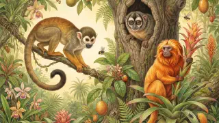 Illustration for So Many Monkeys!