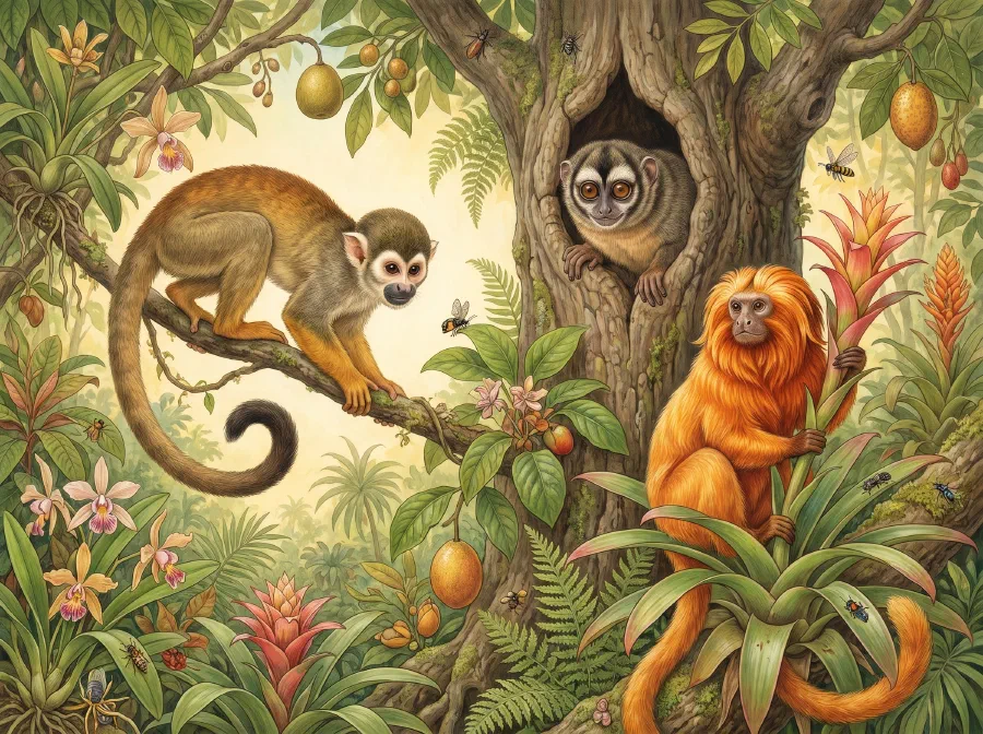 So Many Monkeys!