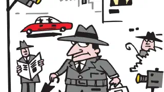 Illustration for How Spy Cameras expose Scandals
