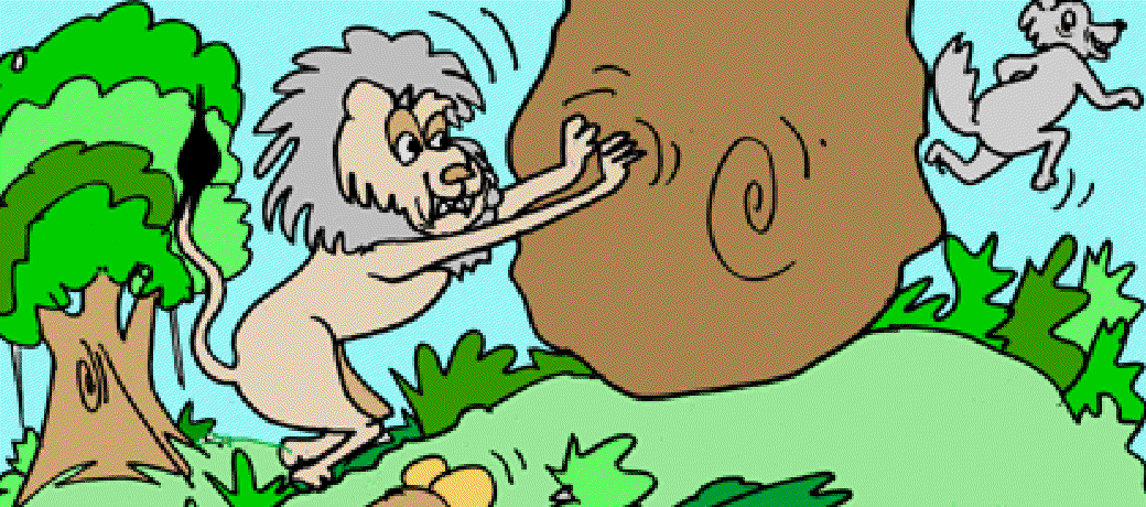 The Day the Jackal Fooled the King of Beasts