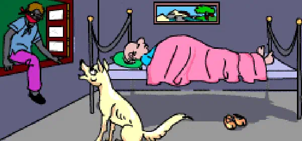 Illustration for The Clever Dog