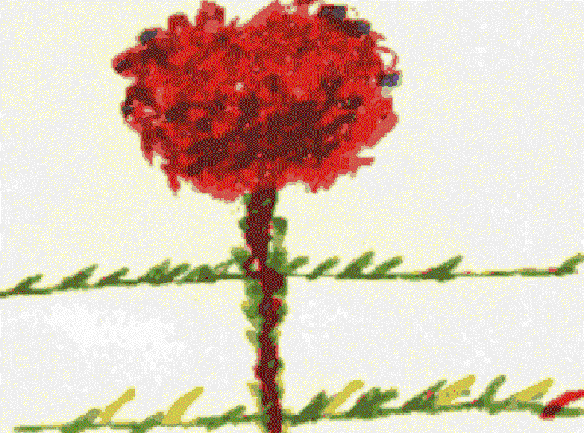 The Red Flower [Illustrations by Mona Rai]