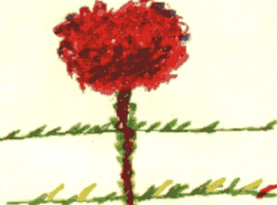 The Red Flower [Illustrations by Mona Rai]