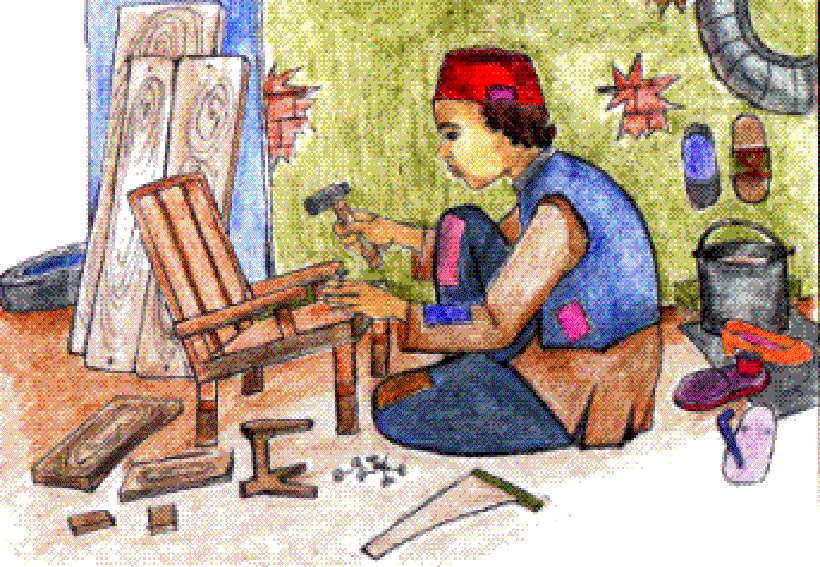 The Chair [Illustrations by Kusum Chamoli]