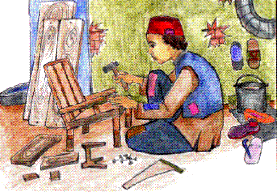 The Chair [Illustrations by Kusum Chamoli]
